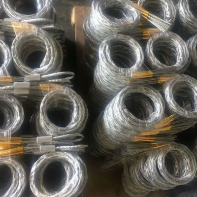 钢丝网套厂家大全 拉线蛇皮套价格齐全