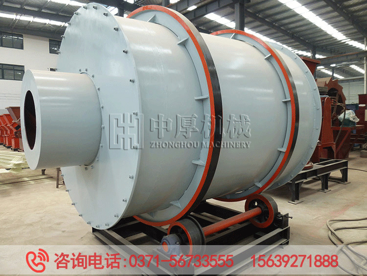 河砂滚筒烘干机设备
