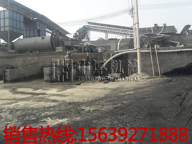 高频筛使用现场