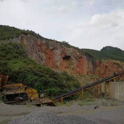二手日产1800吨砂石料生产线设备石料破碎机制砂机低价出售