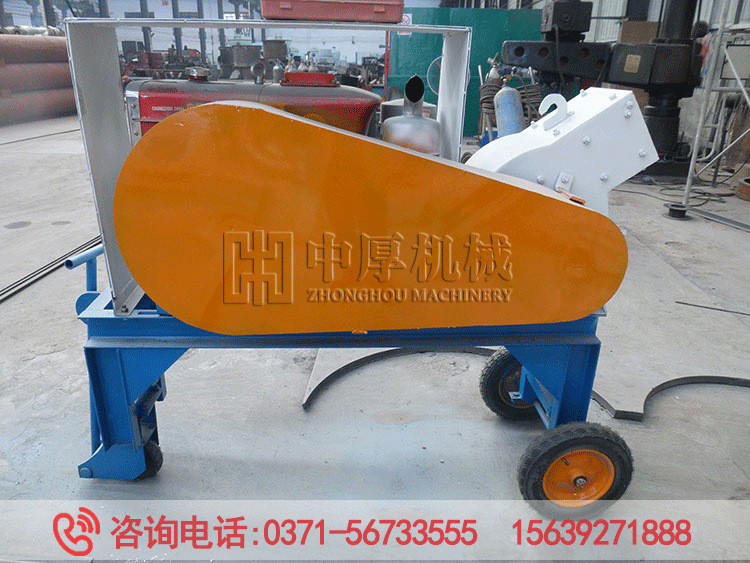 小型移动锤式破碎机