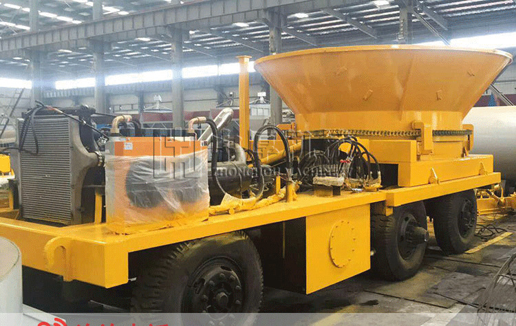 移动式树根原木破碎机