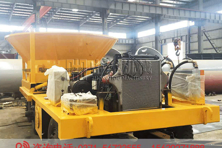 移动式树根原木破碎机