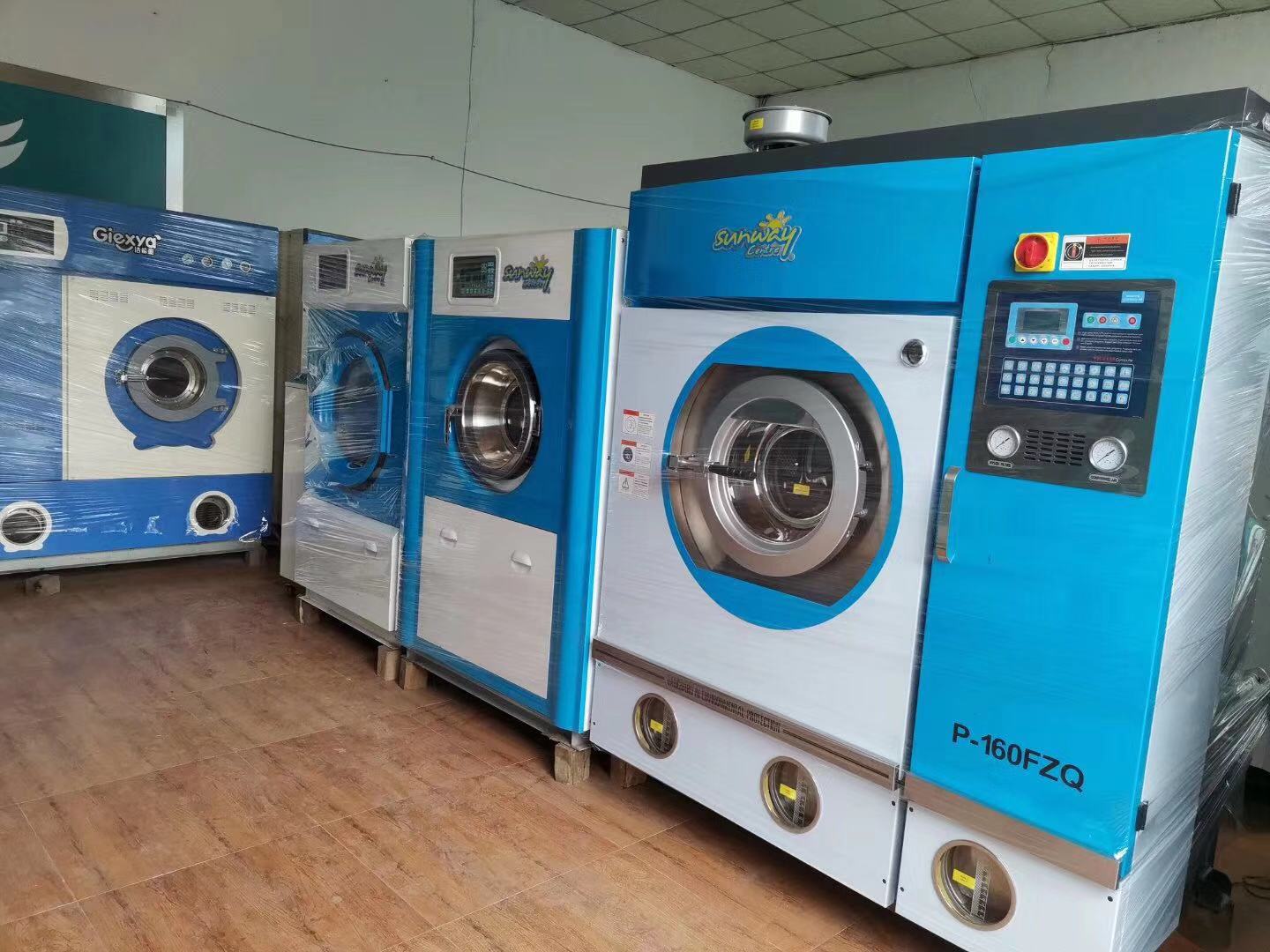 济南销售二手洗涤设备烘干机100公斤二手折叠机百强