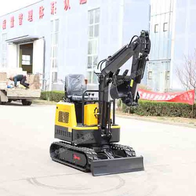 HW-10型微型小挖机，多功能沟机家用果园小挖机