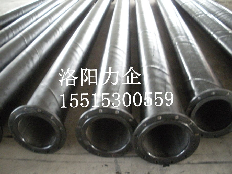 河南厂家大量供应耐磨钢衬胶复合 道、型号全、质量好