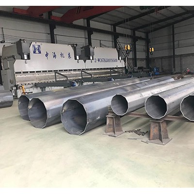 湖北武汉钢桩基础施工厂家「森瑞达钢杆」电力钢杆求购