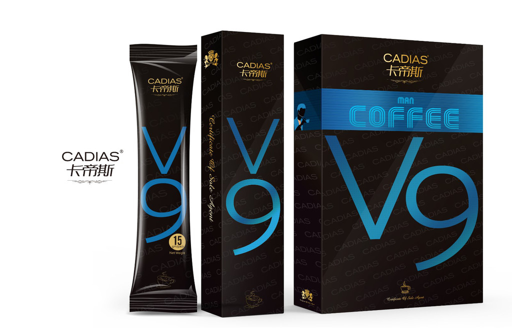 卡帝斯V9养生咖啡多少钱一盒？