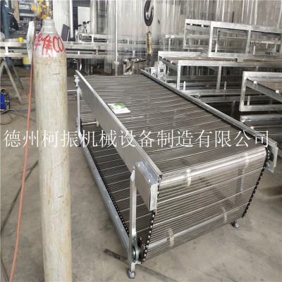 山东制造工业金属网带输送机 小型带式输送设备