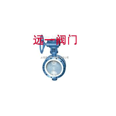 法兰衬氟蝶阀D341F46-10C/D341F46-16C