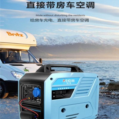 雷吉姆3000瓦小型发电机施工发电可携带