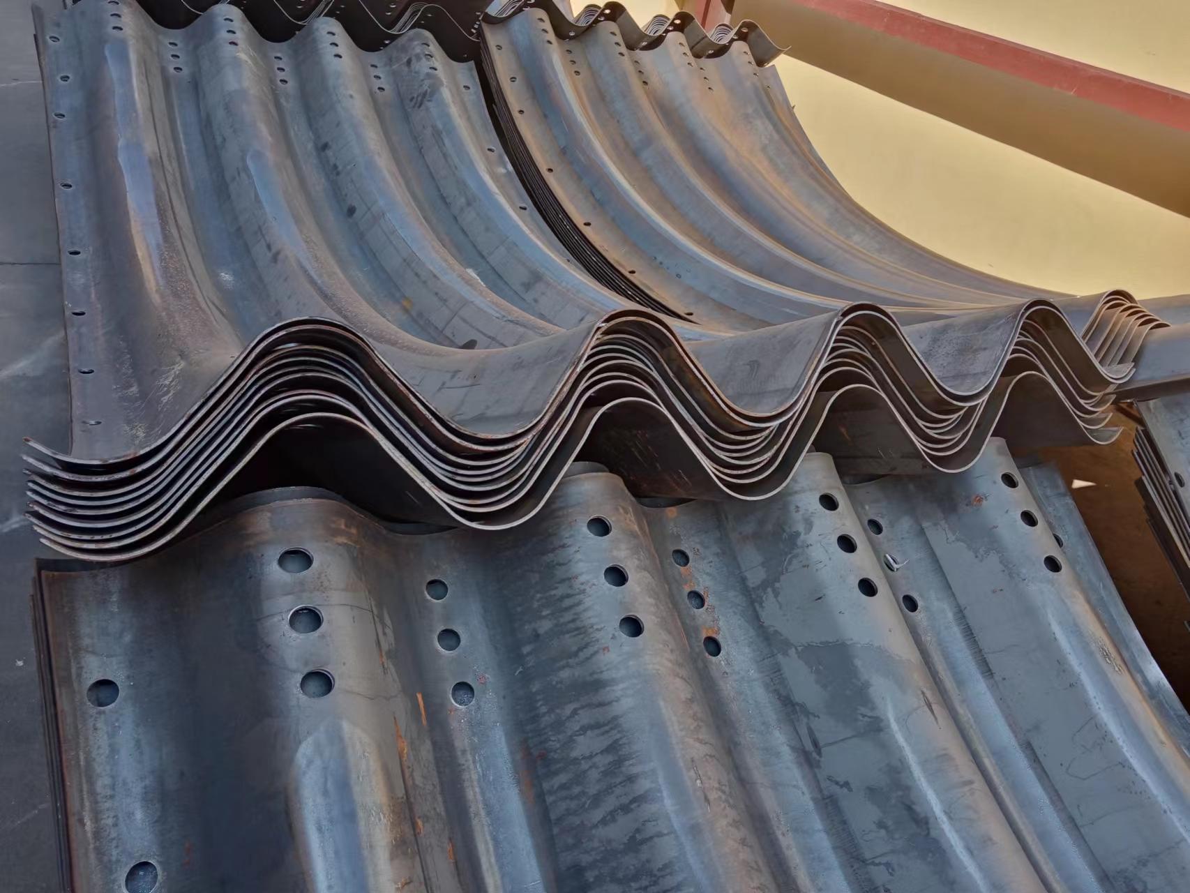 河北钢波纹管涵生产厂家  拼装钢制波纹涵管施工