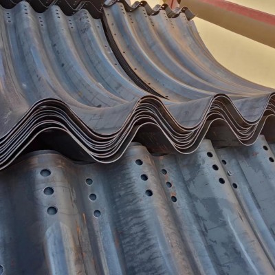 河北钢波纹管涵生产厂家  拼装钢制波纹涵管施工
