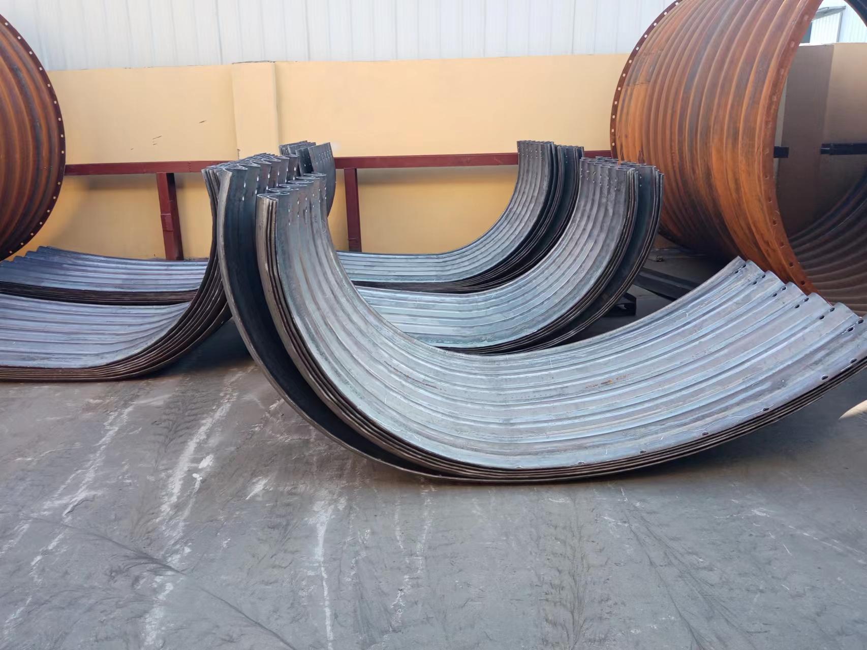 3米直径金属波纹涵管厂家  分体式钢制波纹管涵施工
