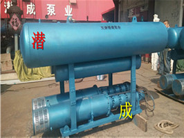 天津水渠漂浮式深井泵 浮筒式取水泵 水库提水浮筒潜水泵厂家