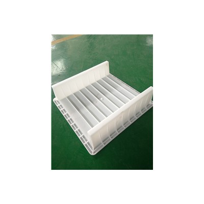 矩形流水槽塑料模具 边坡U型槽模具 倒扣脱模