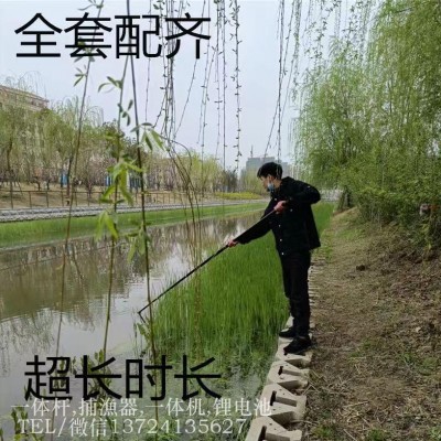 吸鱼打渔杆潜水打鱼棒助钓鱼竿锂电竿单杆