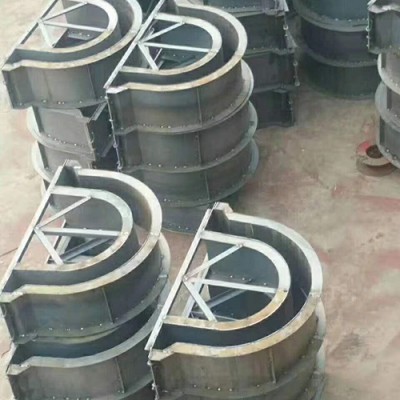预制u型槽塑料模具 铁路路基电缆槽模板精达模具厂