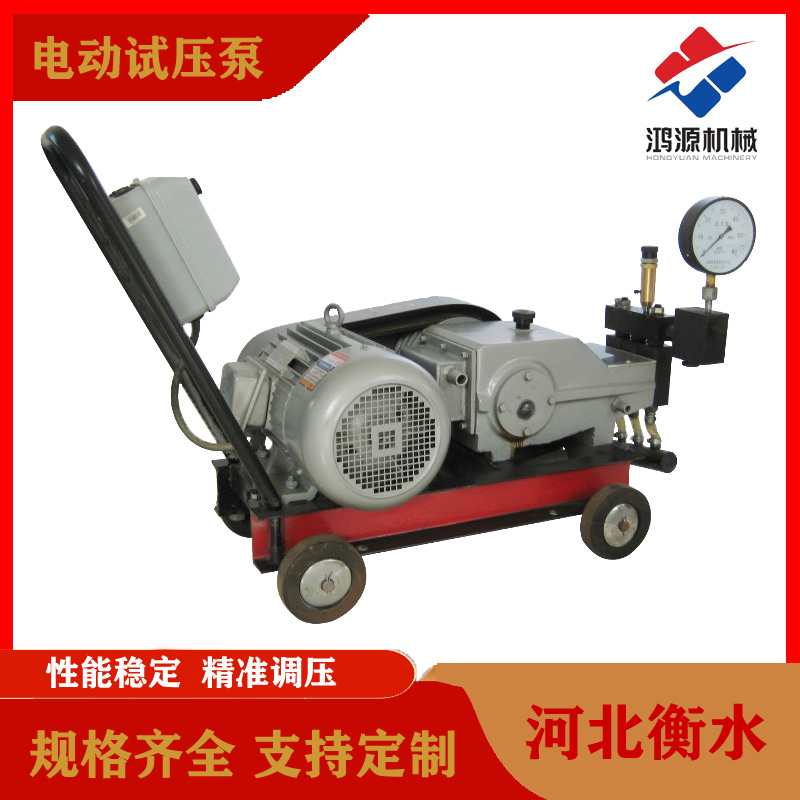 电动打压泵  压力自控电动试压泵 流量压力测试试压泵