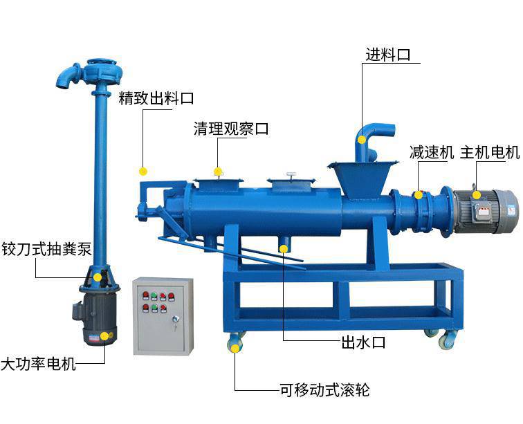 旋转式固液分离机养殖专用