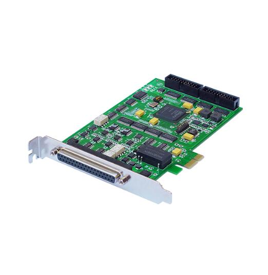 PCIe总线多功能数据采集卡模拟量采集DA输出DIO卡