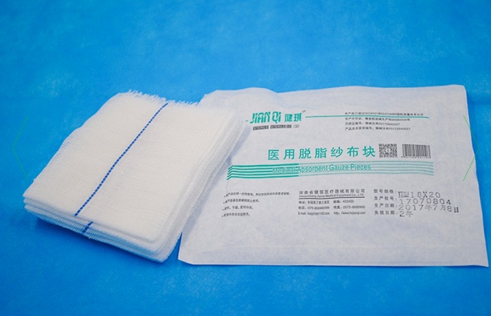 医用脱脂纱布块