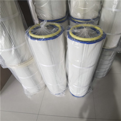 抛丸机除尘滤筒350*850仓顶除尘器滤芯