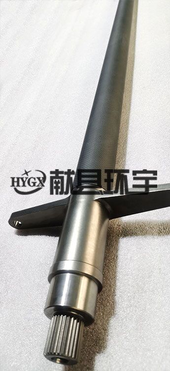 碳纤维管连接杆高强度滚轴 3K加工定制碳纤维机械轴辊筒