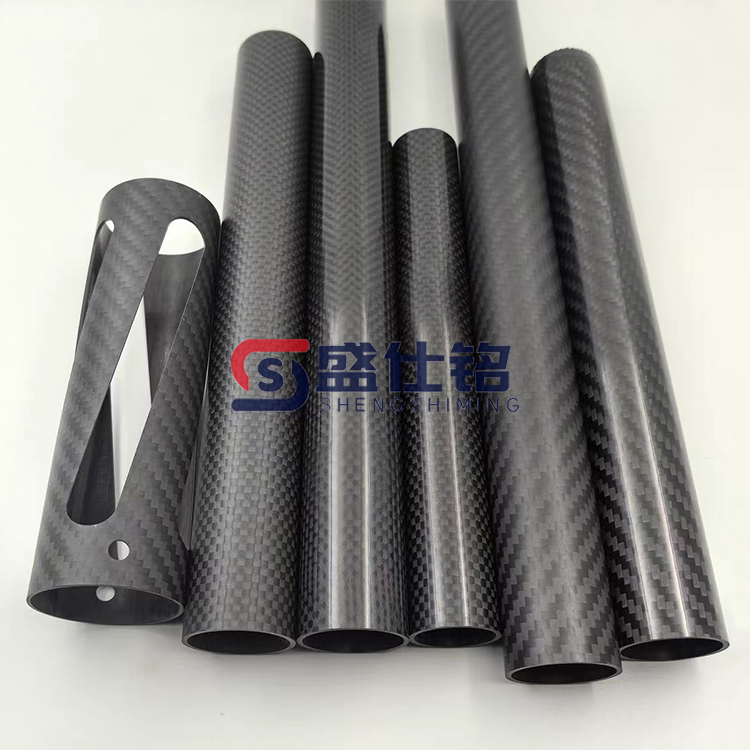 3KT300碳纤维方管 圆管 矩形管 定制CNC数控加工定做