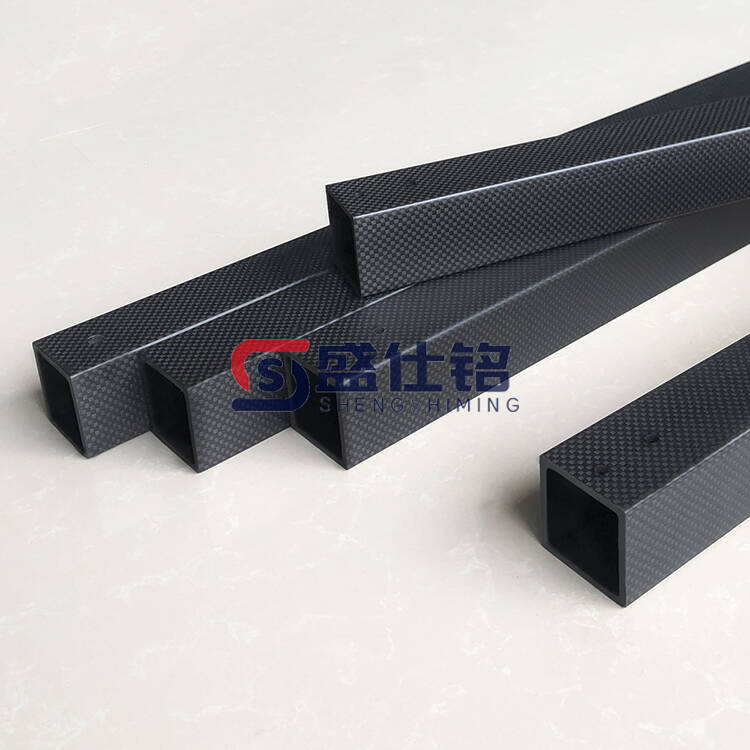 3KT300碳纤维方管 圆管 矩形管 定制CNC数控加工定做