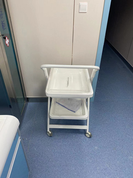 医用内镜转运车二层软式内镜小推车