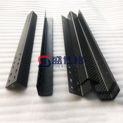 定制碳纤维L型工业件 建筑工程用 工业包角定制