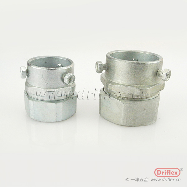 锌合金卡套式接头钢管软管连接器内径10到100mm