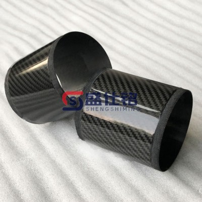 碳纤维一体成型保护套  适配工业传感器 耐冲击防油污