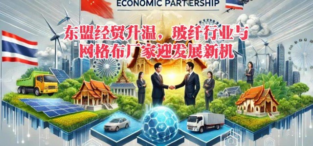 中国-东盟经贸升温，玻纤行业与网格布厂家迎发展新机
