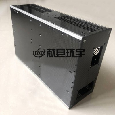 碳纤维箱体 碳纤维减震机架箱 碳纤维箱子
