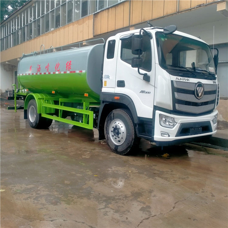 山东定做国六绿化大型雾炮洒水车15吨喷洒车价格表