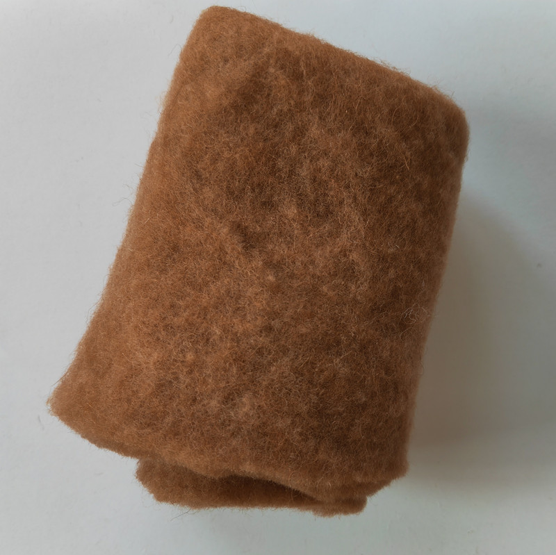 批次驼绒原料驼绒絮片做被子做衣服服装填充物