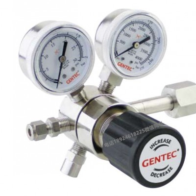 捷锐减压器GENTEC R21减压阀不锈钢减压表