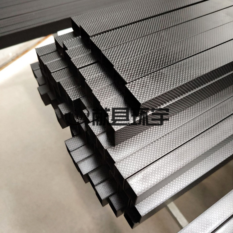 碳纤维矩形管 3k管编织纹路 外方内方哑光碳纤维方管