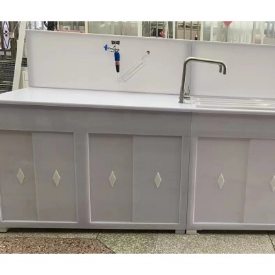 内镜清洗水槽有机材质带背板