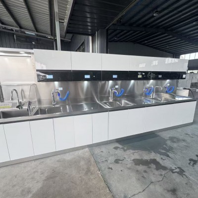 医用清洗机不锈钢多功能硬镜清洗工作站