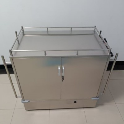 不锈钢污物密封下送车