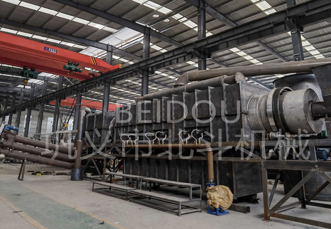 智能温控均匀碳化设备旋转滚筒咖啡渣炭化机