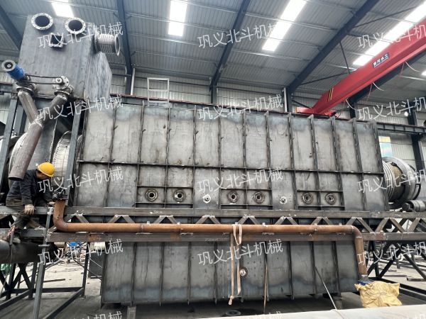 旋转式秸秆碳化设备环保型豆秆节能炭化设备