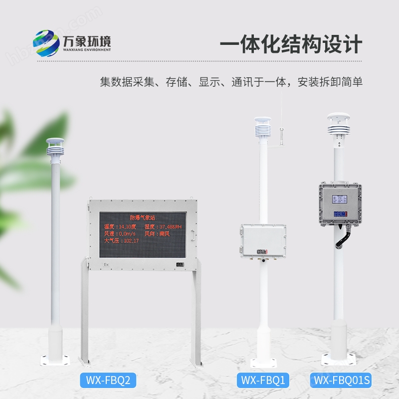 防爆气象环境监测设备常见类型及特点