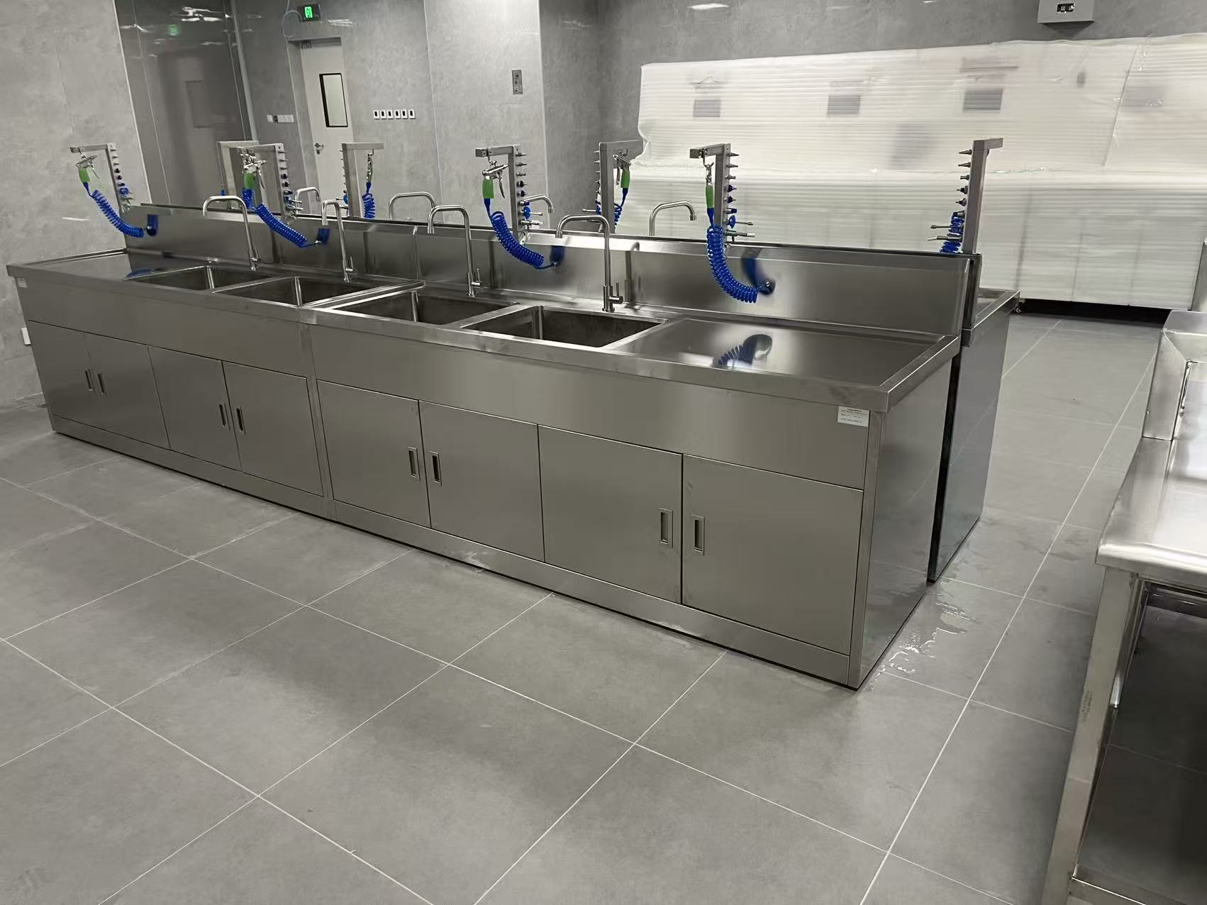 内镜清洗水槽不锈钢加干燥台可定制