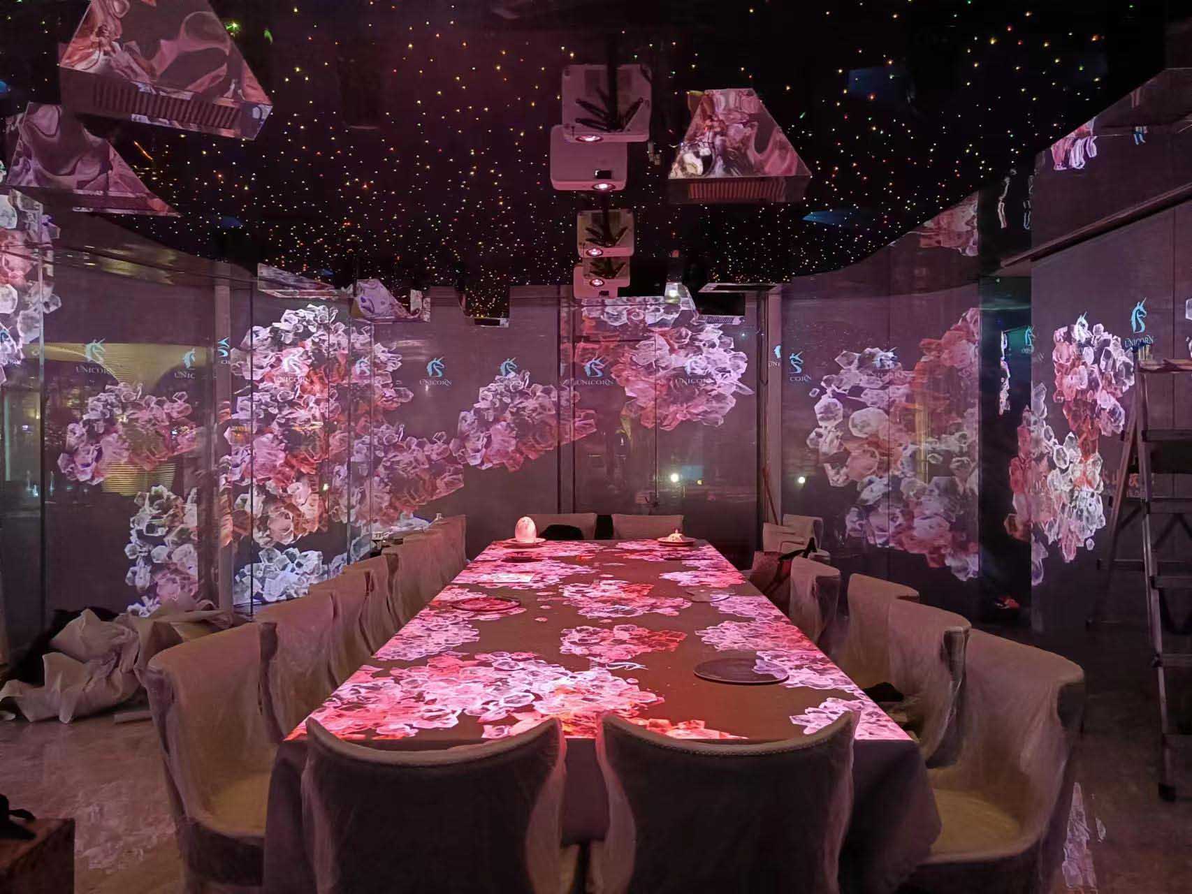 ‌NDFOS全息膜代理 双面成像正背投贴膜 深圳厂家直供