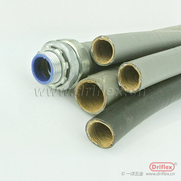 黑色包塑普利卡金属软管可挠电线电缆保护套管12#-101#