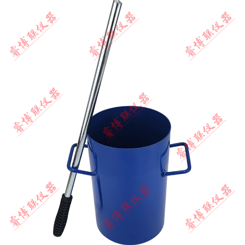 压碎值标定罐测定筒桶捣棒石子压碎仪石子压碎值集料压碎值测定仪